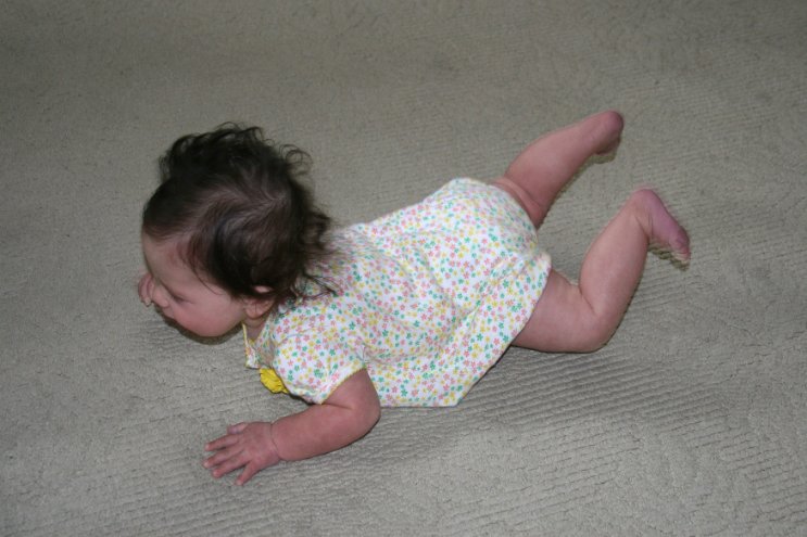 Step 2 - Flop on your belly